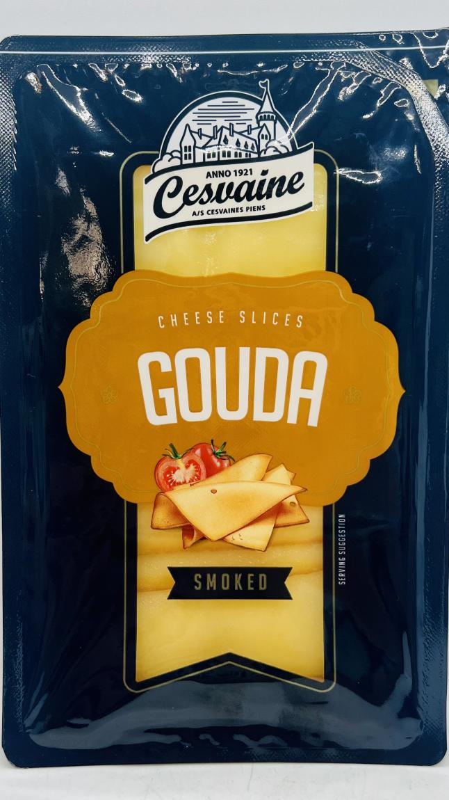 Cesvaine Slices Gouda Cheese Smoked 125g.