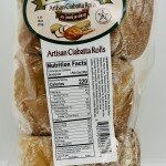 Bakery Artisan Ciabatta Rolls 510g.