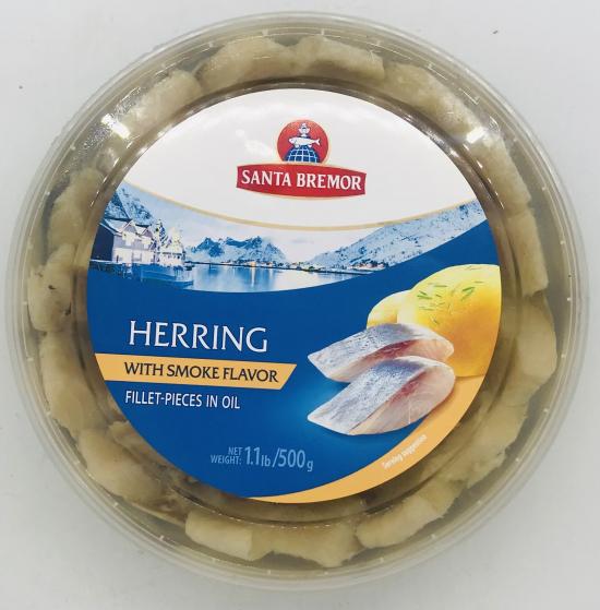 Santa Bremor  Herring with black olives 500G