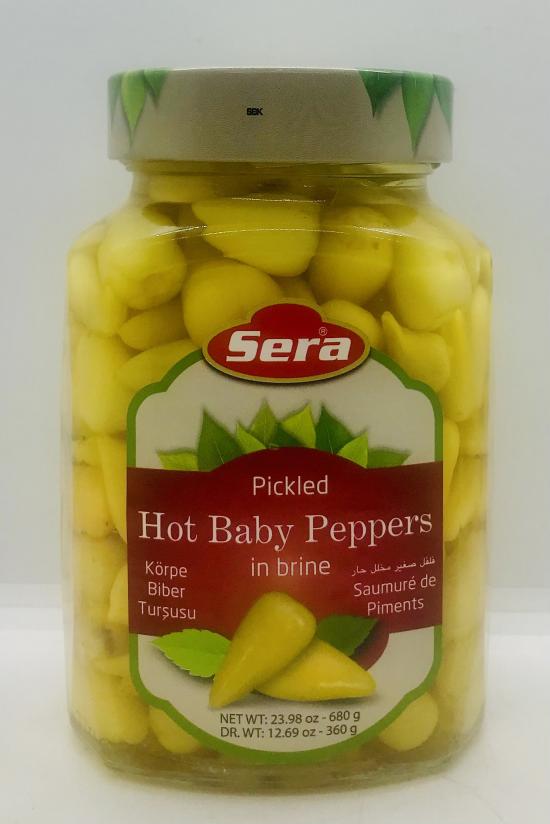 Sera Hot Baby Peppers 680g.