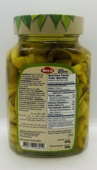 Sera Mild Peppers 600g.