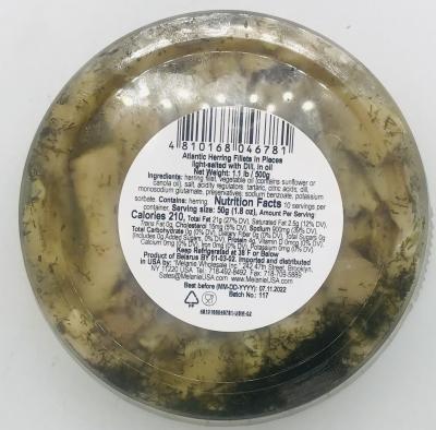 Santa Bremor Herring with Dill 500g