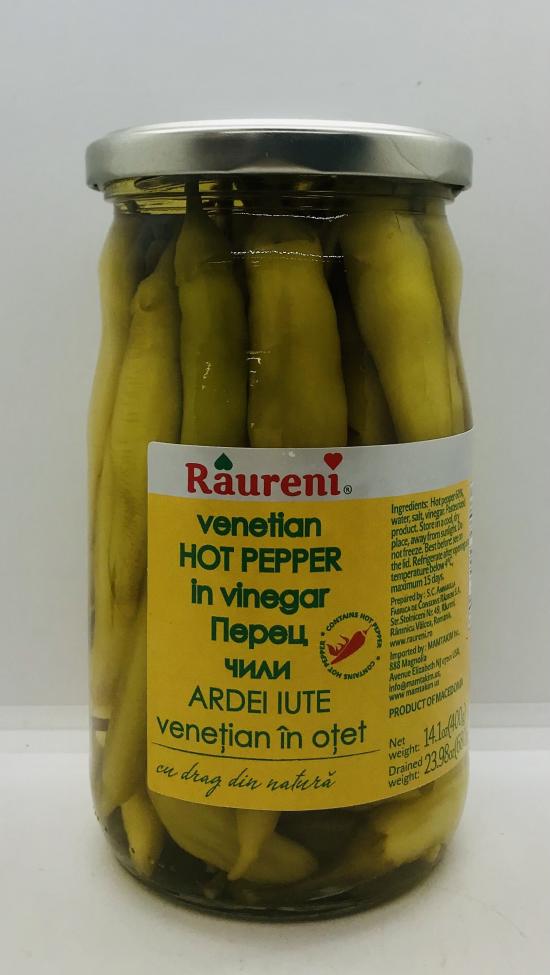 Raureni Hot Pepper 680g.