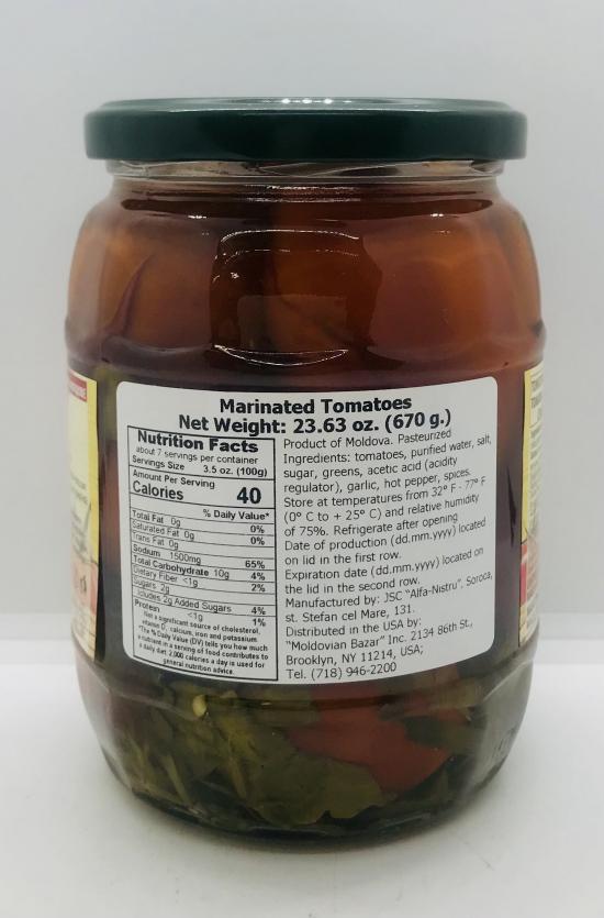 Vis Marinated Tomatoes 670g.