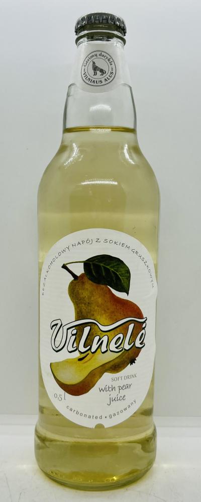 Vilnele Soft Drink w. Pear Juice 0.5L.