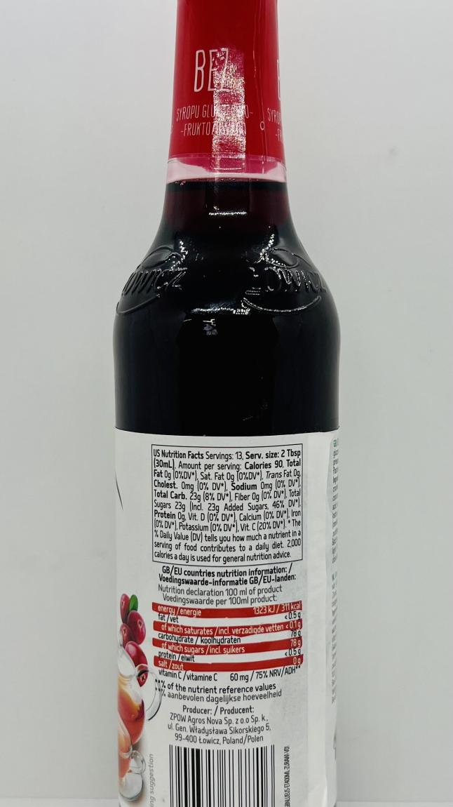 Lowicz Cranberry 400mL.