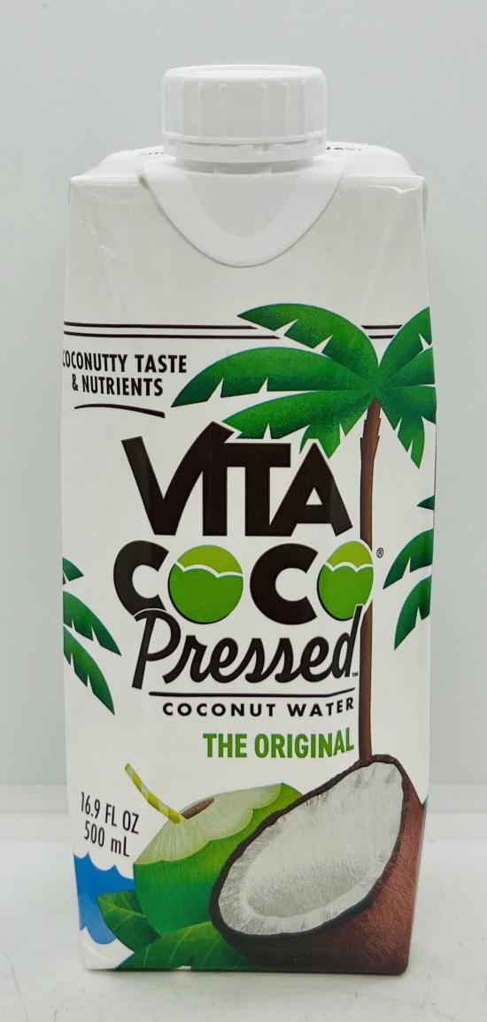 Vita Cocoa Pressed Coconut Water 500mL.