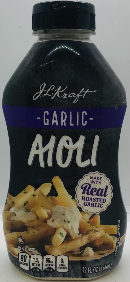 Kraft Heinz Amoli Garlic 354ml