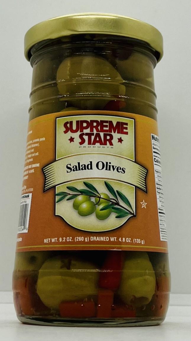 Supreme Star Salad Olives 260g.