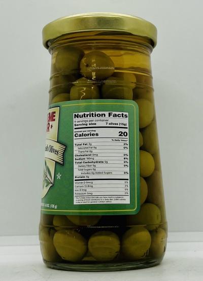 Supreme Star Whole Spanish Olives 260g.