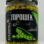 Kubanochka Green Peas 460g.