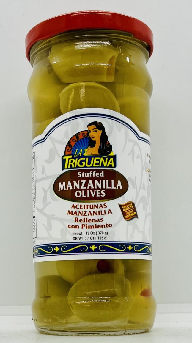 Triguena Stuffed Manzanilla Olives 370g.