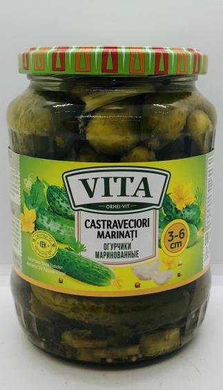 Vita Pickled Cucumbers 675g.