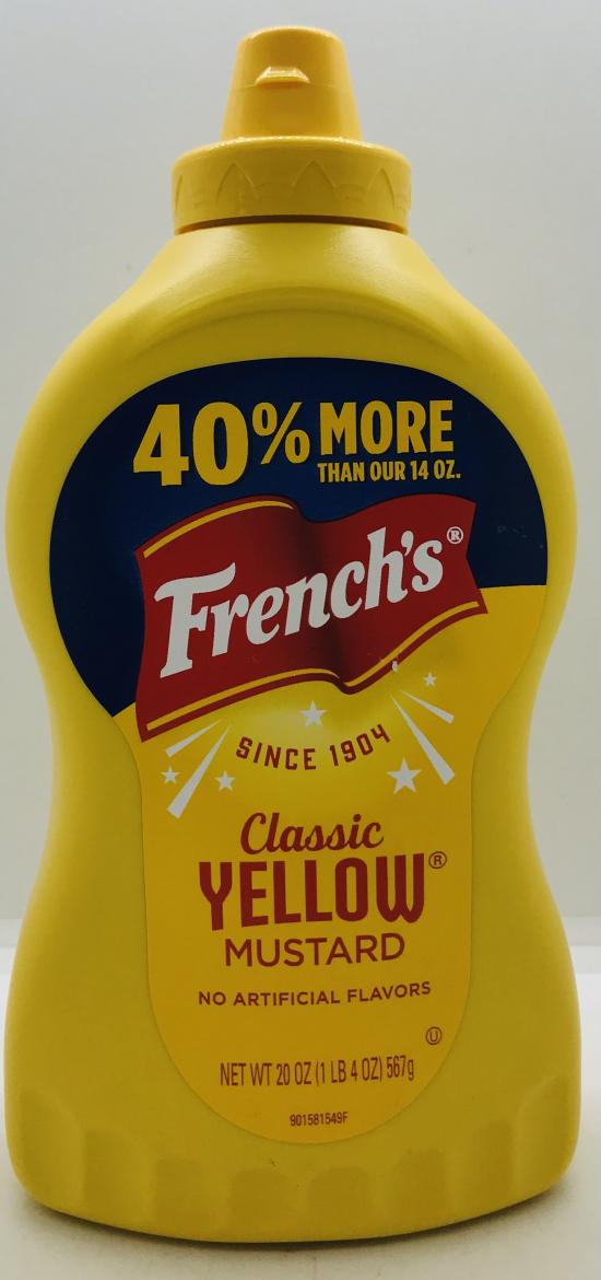 French'S Mustard Yellow Classic 567G