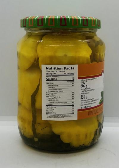 TV Pickled Squash 660g.