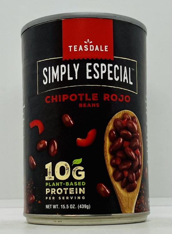 Teasdale Chipotle Rojo Beans 439g.