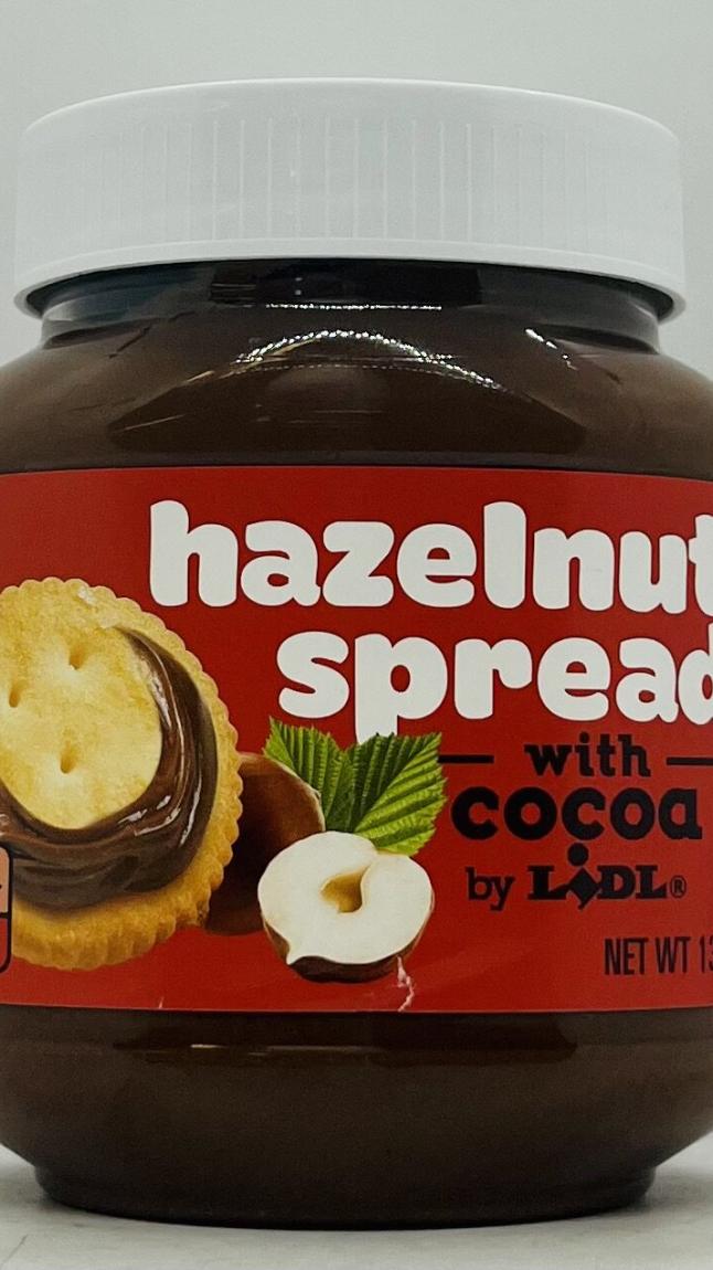 Hazelnut Spread w. Cocoa 368g.