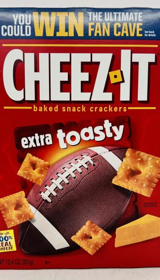 Cheez-It Baked Snack Crackers Extra Toasty 351g.