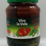 Vive la Vida Pickled Tomatoes & Gherkins 720mL.