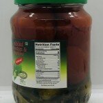 Vive la Vida Pickled Tomatoes & Gherkins 720mL.