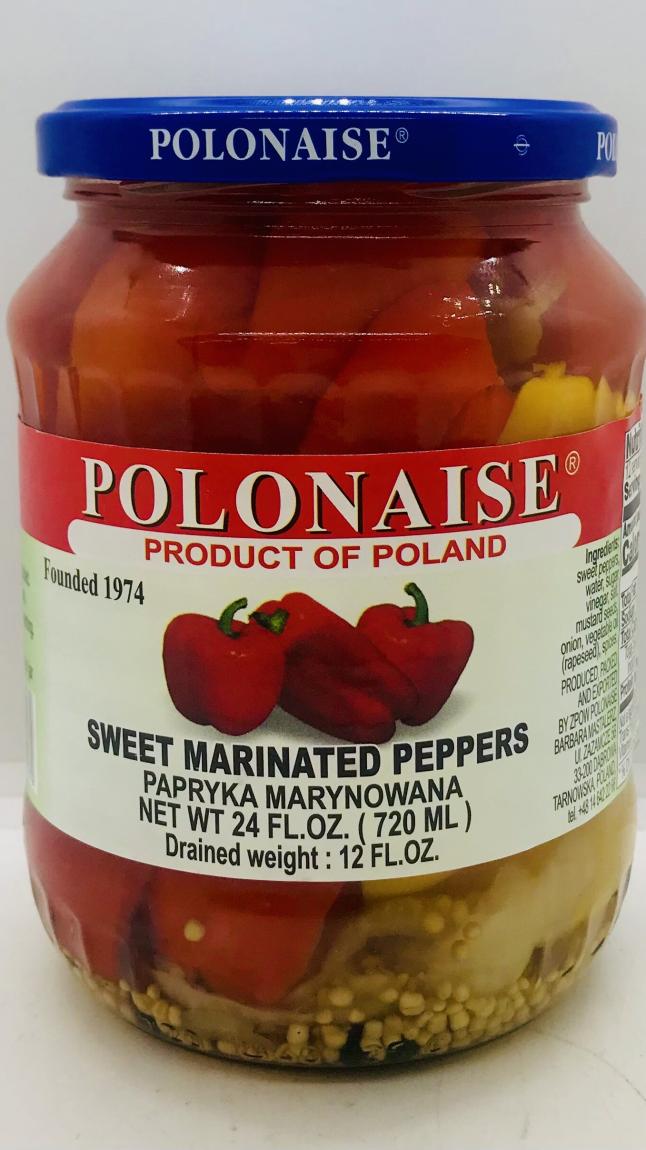 Polonaise Sweet Peppers 720mL.