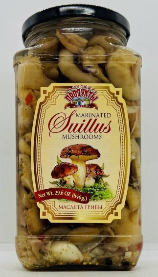 Russian Products Marinated Suillus Mushrooms 840g.