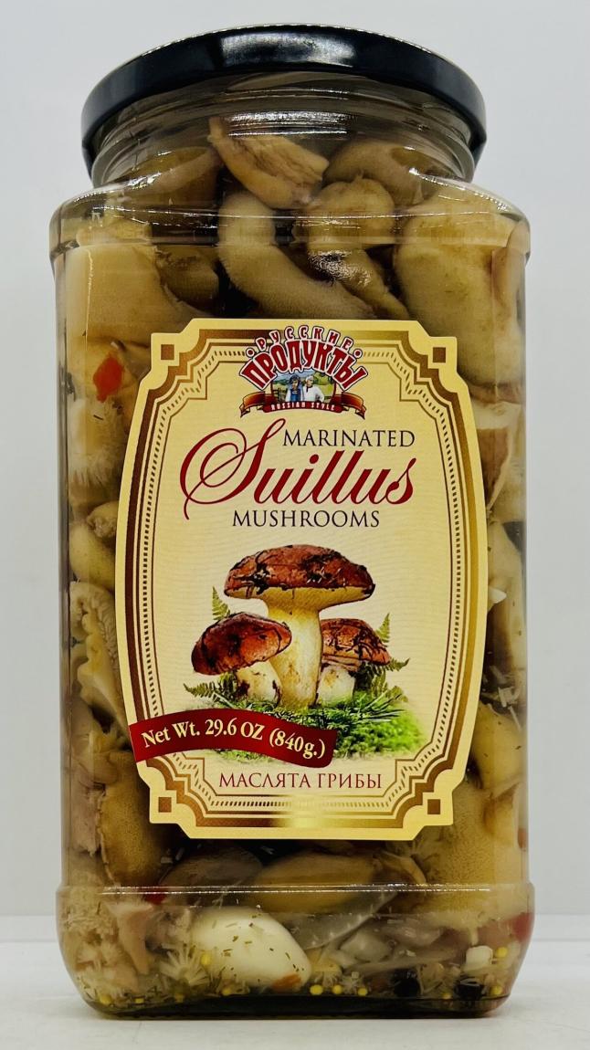 Russian Products Marinated Suillus Mushrooms 840g.