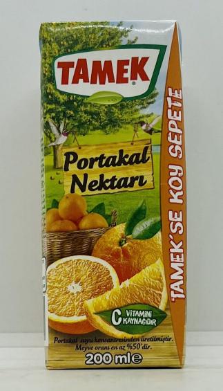 Tamek Orange Nectar 200mL.