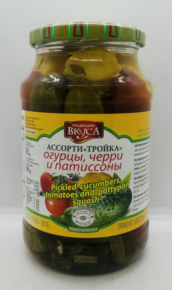 Traditsii Vkusa Pickled Mix 870g.