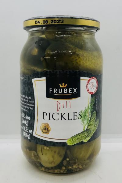 Frubex Dill Pickles 860g.