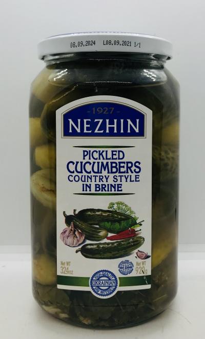 Nezhin Pickled Cucumbers 920g.