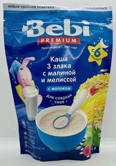 Bebi 3 Grains Raspberry and Lemon Balm 200g.