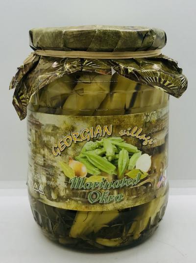 Georgian Village Marinated Okra 700ml.