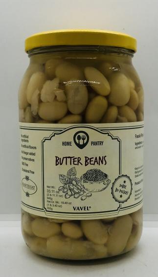 Vavel Butter Beans 940g.