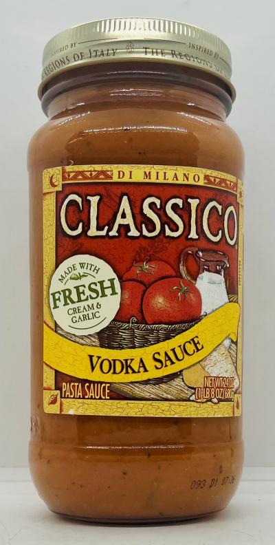 Classico Vodka Sauce 680g.