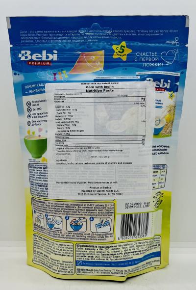 Bebi Instant Cereal Corn w. Inulin 200g.