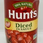 Hunts Diced In Sauce 411g.