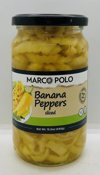 Marco Polo Banana Peppers 440g.