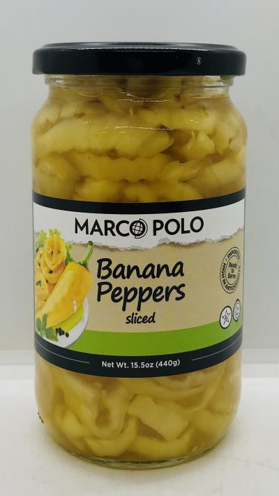 Marco Polo Banana Peppers 440g.