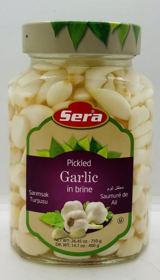 Sera Pickled Garlic in Brine 750g.