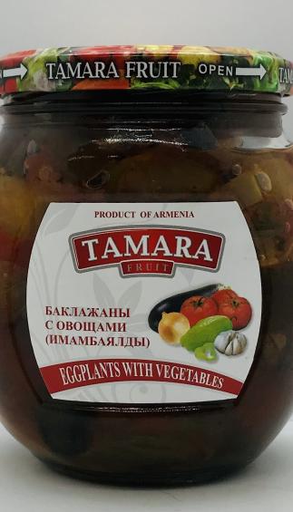 Tamara Eggplant w. Vegetables 520g.