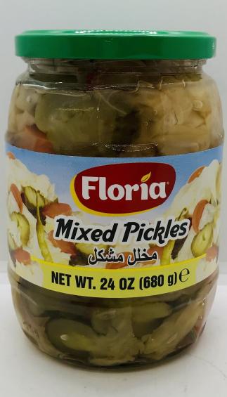 Floria Mixed Pickles 680g.