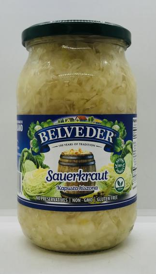 Belveder Sauerkraut 900g.