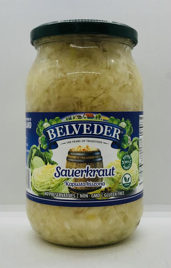 Belveder Sauerkraut 900g.