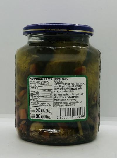 Provitus Garlic Pickles 640g.