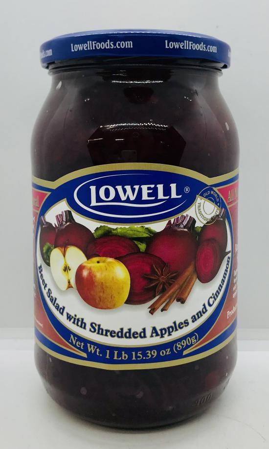 Lowell Best Salas w. Shredded Apples and Cinnamon 890g.