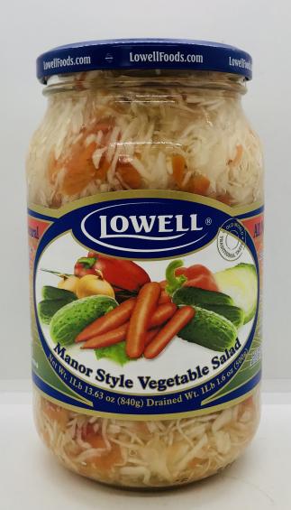 Lowell Manor Style Vegetable Salad 840g.