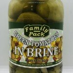 Family Pack Green Tomatoes in Brine 946ml.