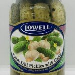 Lowell Dill Pickles w. Garlic 870g.