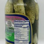 Lowell Dill Pickles w. Garlic 870g.